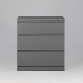 2.03.02.060.4 КАСТОР комод 3 ящика RU серый в Талице - talica.ok-mebel.com | фото 2