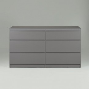 2.03.02.080.4 КАСТОР комод 6 ящиков RU серый в Талице - talica.ok-mebel.com | фото 2