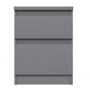 2.03.03.050.4 КАСТОР тумба 2 ящика RU серая в Талице - talica.ok-mebel.com | фото 4