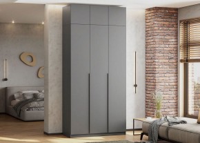 Антресоль 1200 «ШК-5» Графит серый в Талице - talica.ok-mebel.com | фото 4