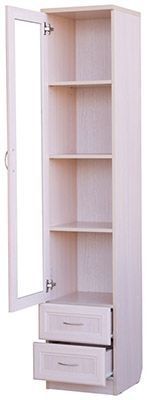Шкаф для книг с ящиками узкий арт. 220 в Талице - talica.ok-mebel.com | фото 7