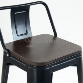 Барный стул N-238 Tolix Wood style Черный в Талице - talica.ok-mebel.com | фото 3