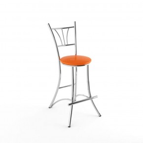 Барный стул Трилогия оранжевый-843 в Талице - talica.ok-mebel.com | фото