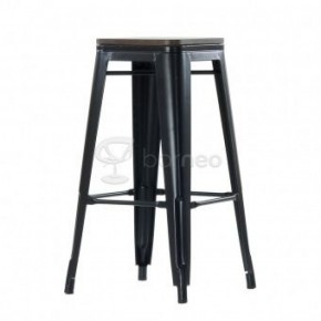 Барный табурет Barneo N-237 Tolix style Wood (цвет RAL) в Талице - talica.ok-mebel.com | фото