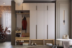 БАСКО Прихожая К10 (кашемир) в Талице - talica.ok-mebel.com | фото