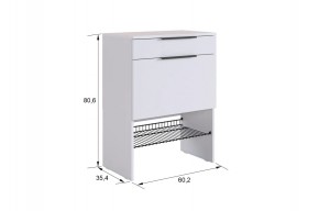 БАСКО Прихожая К8 (графит) в Талице - talica.ok-mebel.com | фото 7