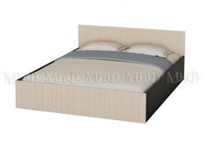 БАСЯ Кровать 1600 (Дуб беленый/Венге) в Талице - talica.ok-mebel.com | фото