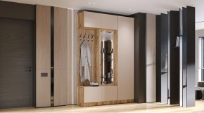 БАВАРИЯ Прихожая (дуб вотан/кашемир) в Талице - talica.ok-mebel.com | фото