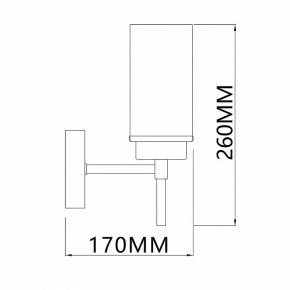 Бра Escada Legacy 2119/1A Chrome в Талице - talica.ok-mebel.com | фото 4