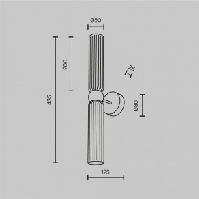 Бра Maytoni Antic MOD302WL-02CG1 в Талице - talica.ok-mebel.com | фото 3