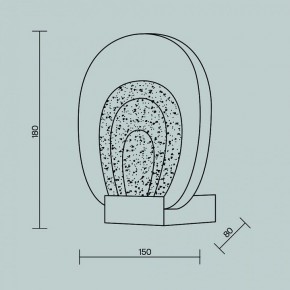 Бра Maytoni Biology MOD367WL-L3BSK в Талице - talica.ok-mebel.com | фото 4