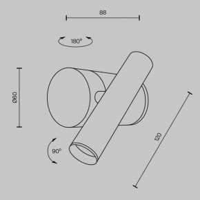 Бра Maytoni Utility MOD433WL-L3B3K1 в Талице - talica.ok-mebel.com | фото 5