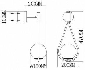 Бра Moderli Barocco V11574-1W в Талице - talica.ok-mebel.com | фото 8