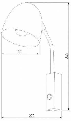 Бра TK Lighting Soho 4167 Soho Black в Талице - talica.ok-mebel.com | фото 2