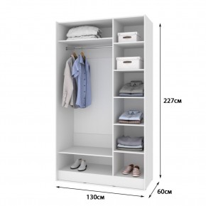 БРАУН Б631 Шкаф-купе в Талице - talica.ok-mebel.com | фото 2