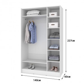 БРАУН Б642 Шкаф-купе (Графит) в Талице - talica.ok-mebel.com | фото