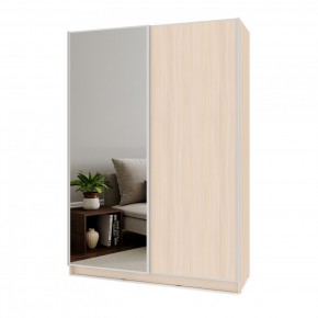 БРАУН Б662 Шкаф-купе (дуб млечный) в Талице - talica.ok-mebel.com | фото