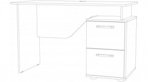 РАЛЬФ Стол с ящиками в Талице - talica.ok-mebel.com | фото 2