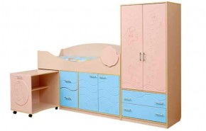 Набор мебели для детской Юниор -12.2 (700*1860) МДФ матовый в Талице - talica.ok-mebel.com | фото 1