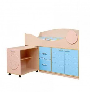 Набор мебели для детской Юниор -12.2 (700*1860) МДФ матовый в Талице - talica.ok-mebel.com | фото 4