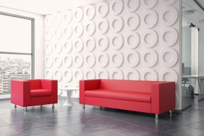 Диван двухместный Алекто Consul натуральная кожа в Талице - talica.ok-mebel.com | фото 6