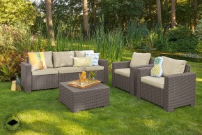 Диван Калифорния 3-х местный (California 2 Sofa), капучино в Талице - talica.ok-mebel.com | фото 3