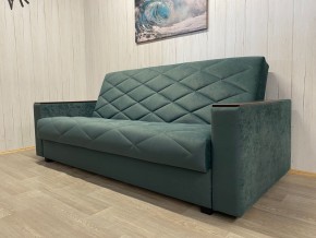 Диван Престиж-15 (НПБ+МДФ) велюр Sensey bottle green в Талице - talica.ok-mebel.com | фото 3