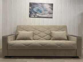 Диван Престиж-15 (НПБ+МДФ) велюр Sensey moonlight в Талице - talica.ok-mebel.com | фото 2