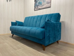 Диван Престиж-3 (НПБ) велюр Sensey izumrud в Талице - talica.ok-mebel.com | фото 2