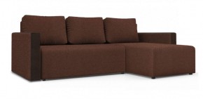 Диван угловой Алиса 3 Bahama CHOCOLATE - Teos Dark Brown в Талице - talica.ok-mebel.com | фото