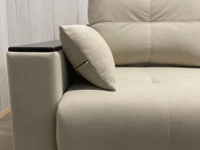 Диван угловой Комфорт-3 (НПБ+МДФ) велюр Luma 01 в Талице - talica.ok-mebel.com | фото 3