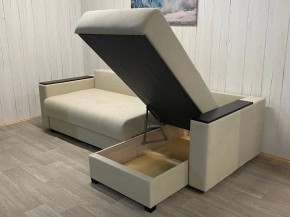 Диван угловой Комфорт-3 (НПБ+МДФ) велюр Luma 01 в Талице - talica.ok-mebel.com | фото 8