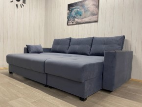 Диван угловой Комфорт-3 (НПБ+МДФ) велюр Monaco 13 в Талице - talica.ok-mebel.com | фото 3