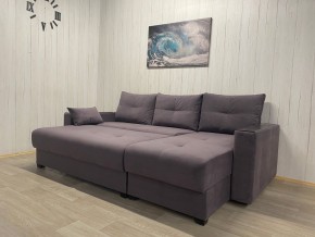 Диван угловой Комфорт-3 (НПБ+МДФ) велюр Monaco 8 в Талице - talica.ok-mebel.com | фото 2