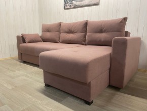 Диван угловой Комфорт-3 (НПБ) велюр Luma 16 в Талице - talica.ok-mebel.com | фото 2