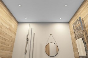 DK2036-WH Встраиваемый светильник влагозащ., IP 44, до 15 Вт, GU10, LED, белый, алюминий в Талице - talica.ok-mebel.com | фото 5