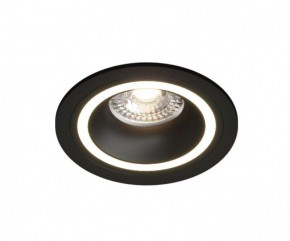 DK2060-BK Встраиваемый светильник IP 20, до 15 Вт, GU10, LED, черный, алюминий в Талице - talica.ok-mebel.com | фото