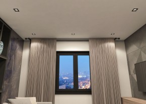 DK2061-BK Встраиваемый светильник IP 20, до 15 Вт, GU10, LED, черный, алюминий в Талице - talica.ok-mebel.com | фото 3