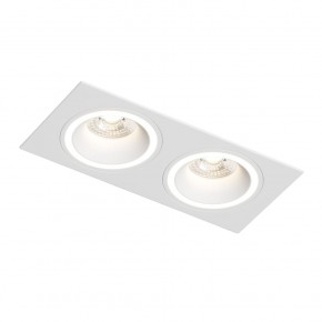 DK2062-WH Встраиваемый светильник, IP 20, до 15 Вт, GU10, LED, белый, алюминий в Талице - talica.ok-mebel.com | фото