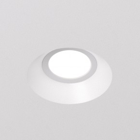 DK2081-WH Встраиваемый точечный светильник для натяжных ПВХ потолков INVIZ, IP 20, до 9 Вт, GU10, LED, белый, ABS-пластик в Талице - talica.ok-mebel.com | фото