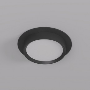 DK2090-BK Встраиваемый светильник FLAT, IP 20, до 15 Вт, GX53, LED, черный, алюминий в Талице - talica.ok-mebel.com | фото 2