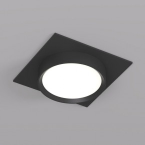 DK2091-BK Встраиваемый светильник FLAT, IP 20, до 15 Вт, GX53, LED, черный, алюминий в Талице - talica.ok-mebel.com | фото