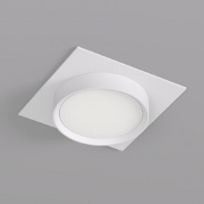 DK2091-WH Встраиваемый светильник FLAT, IP 20, до 15 Вт, GX53, LED, белый, алюминий в Талице - talica.ok-mebel.com | фото 2