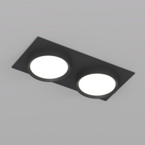 DK2092-BK Встраиваемый светильник FLAT, IP 20, до 15 Вт, GX53, LED, черный, алюминий в Талице - talica.ok-mebel.com | фото 4