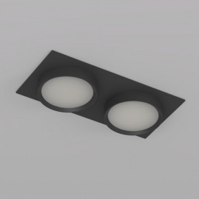 DK2092-BK Встраиваемый светильник FLAT, IP 20, до 15 Вт, GX53, LED, черный, алюминий в Талице - talica.ok-mebel.com | фото 5