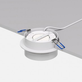 DK2100-WH Встраиваемый светильник NIKO, IP 20, до 15 Вт, GX53, LED, белый, акрил, алюминий в Талице - talica.ok-mebel.com | фото 4