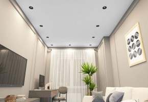 DK2120-BK Встраиваемый светильник, IP 20, 50 Вт, GU10, черный, алюминий в Талице - talica.ok-mebel.com | фото 6