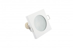 DK3014-WH Встраиваемый светильник влагозащ., IP 44, 50 Вт, GU10, белый, алюминий в Талице - talica.ok-mebel.com | фото 4