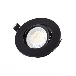 DK3020-BK Встраиваемый светильник, IP 20, 10 Вт, GU5.3, LED, черный, пластик в Талице - talica.ok-mebel.com | фото 2