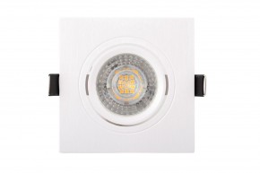 DK3021-WH Встраиваемый светильник, IP 20, 10 Вт, GU5.3, LED, белый, пластик в Талице - talica.ok-mebel.com | фото 2